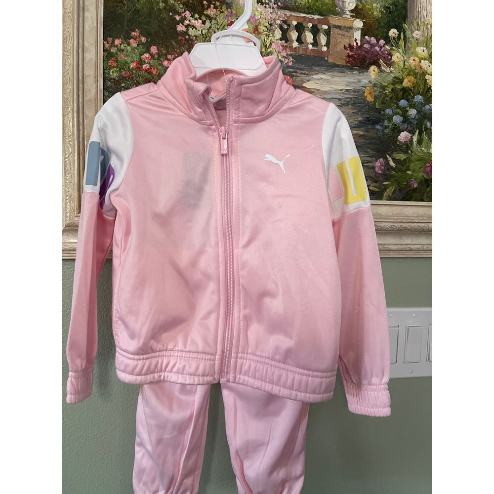Puma Matching Set Jacket And Pants Set   Toddler Girls Size 2T New